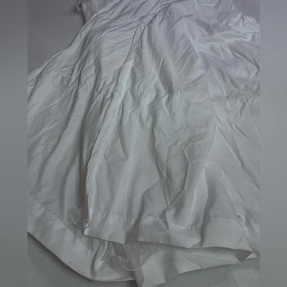 LUSH DECOR 3 Elegant White Tiered Curtain Panels 54”x84”